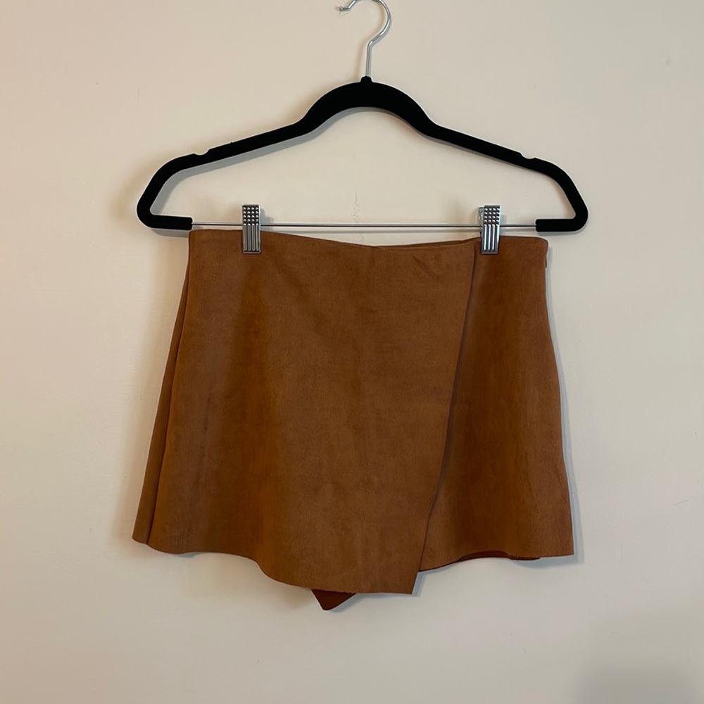 Velvet skort
